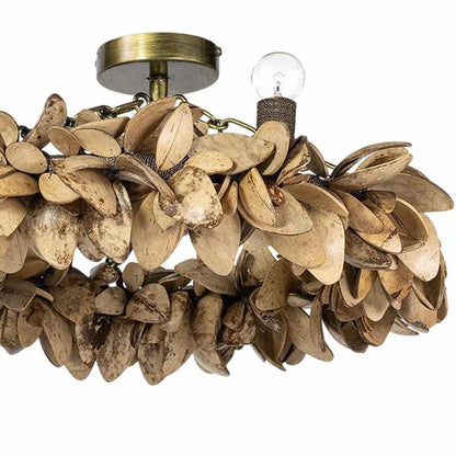 Siena Semi Flush Mount Ceiling Light in Detail.
