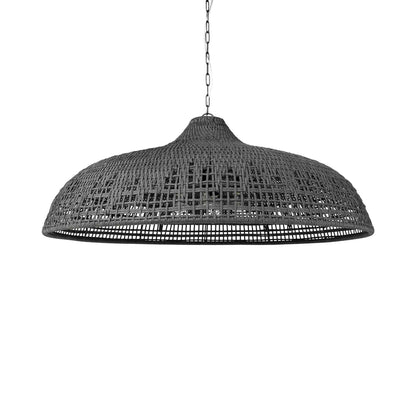 Westerly Outdoor Chandelier in Charcoal (54-Inch).