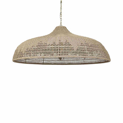 Westerly Outdoor Chandelier in Natural (54-Inch).