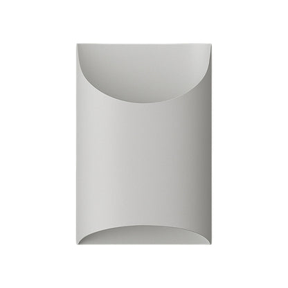 Aprile LED Wall Light in Matt White (11-Inch).