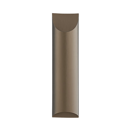 Aprile LED Wall Light in Brushed Bronze (23.6-Inch).