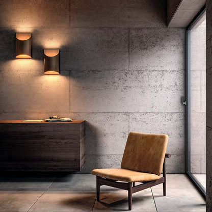 Aprile LED Wall Light in living room.
