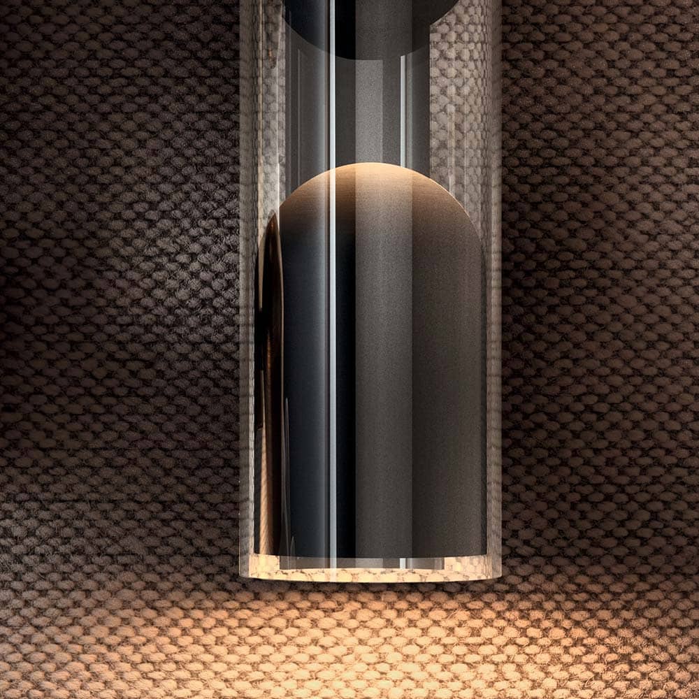 Clash Fixed LED Wall Light in Detail.