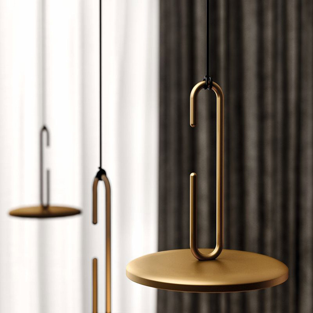 Clip LED Pendant Light in Detail.