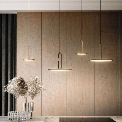Clip LED Pendant Light in kitchen.