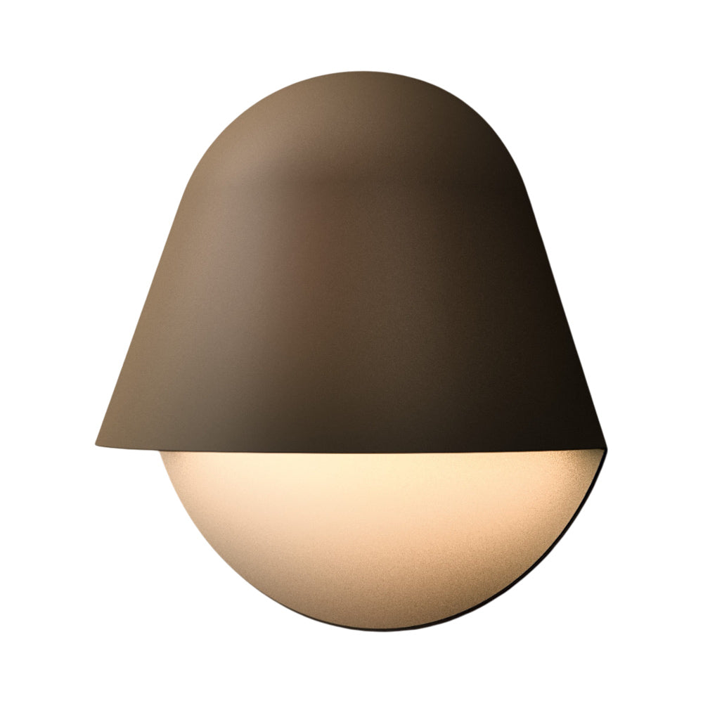 Enoki LED Wall Light in Matt Bronze.