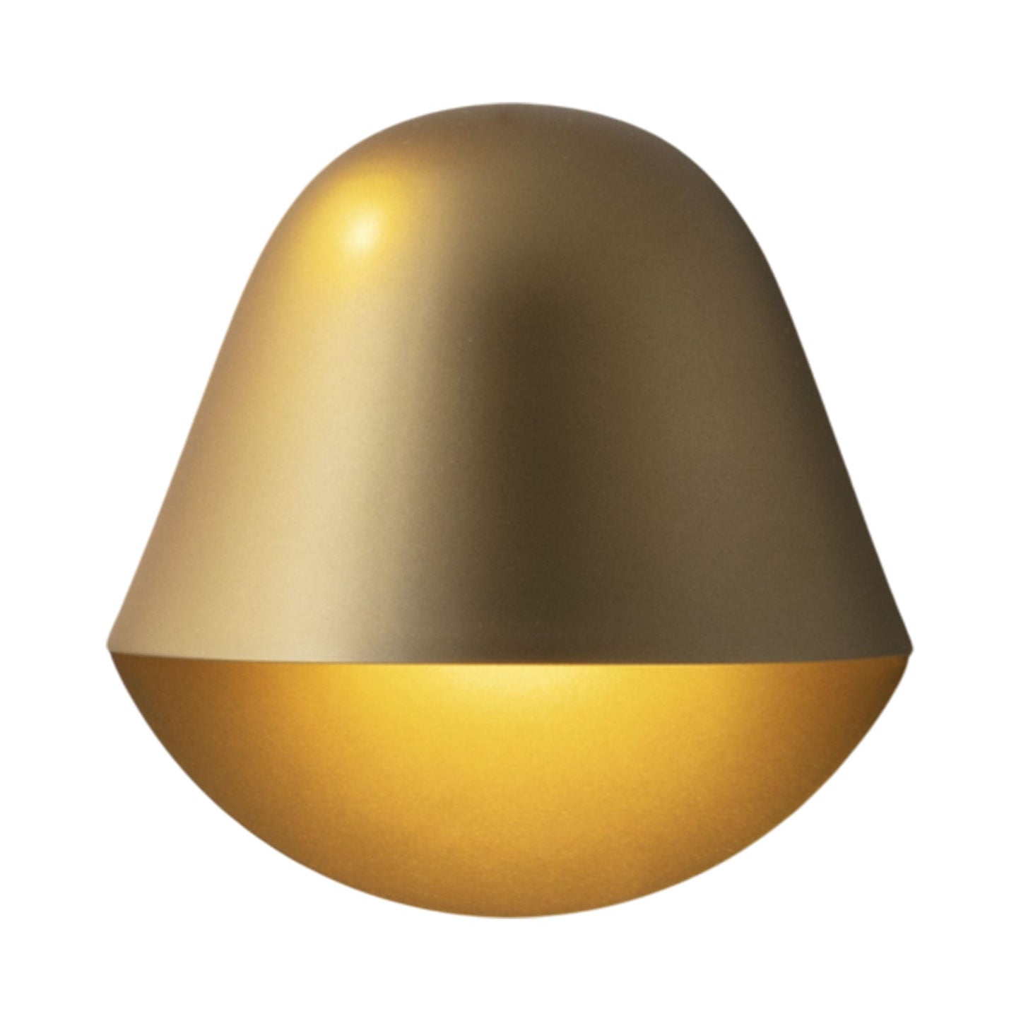 Enoki LED Wall Light in Matt Gold.
