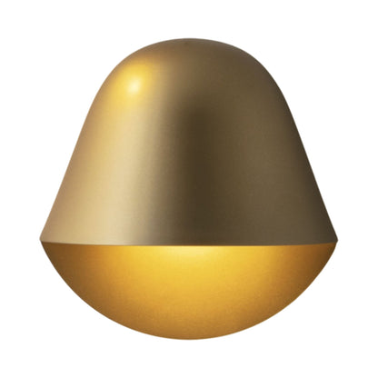 Enoki LED Wall Light in Matt Gold.