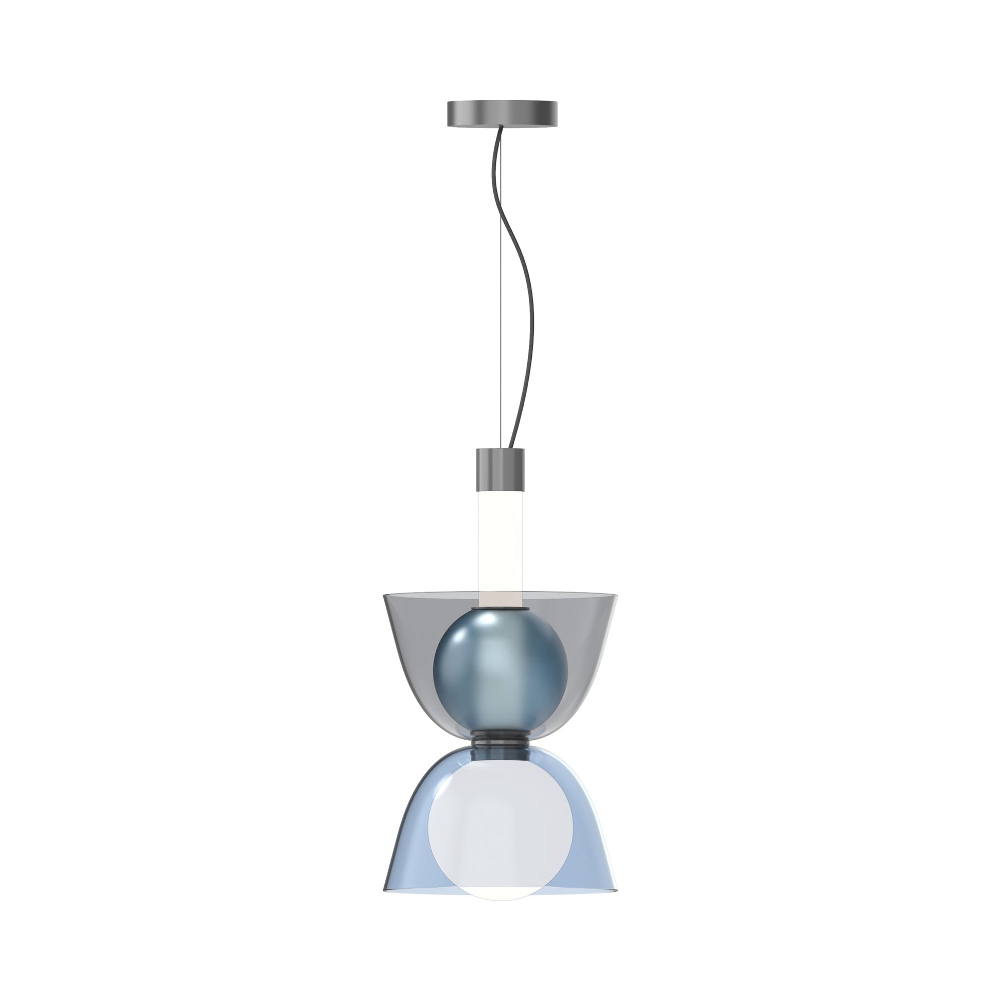 Gems S1D30A LED Pendant Light in Cold Color.