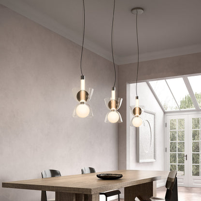 Gems S1D30A LED Pendant Light in dining room.