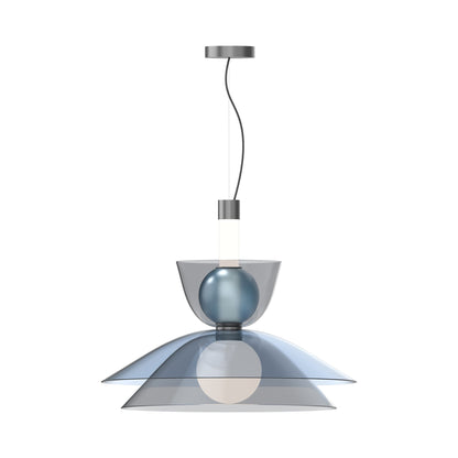 Gems S1D60A LED Pendant Light in Cold Color.