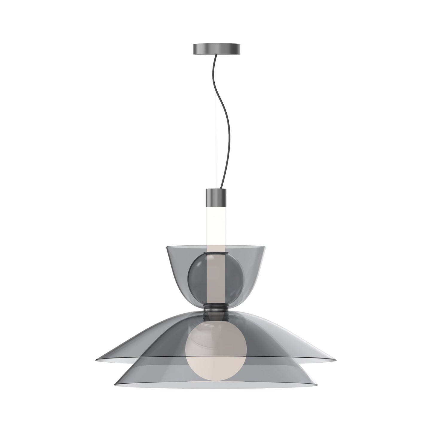 Gems S1D60A LED Pendant Light in Cold Neutral.