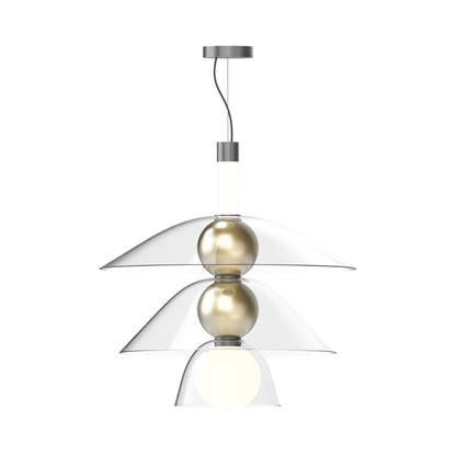 Gems T2D60A LED Pendant Light in Warm Neutral.