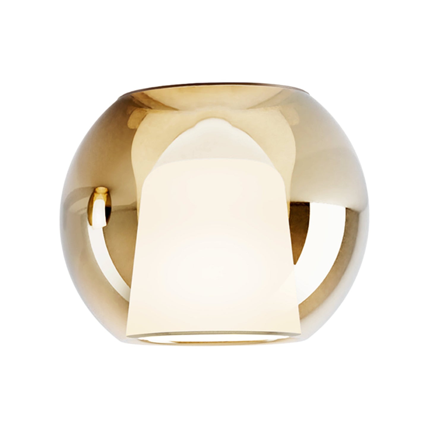 Glo Ceiling / Wall Light in Matt Bronze/Gold (Medium).