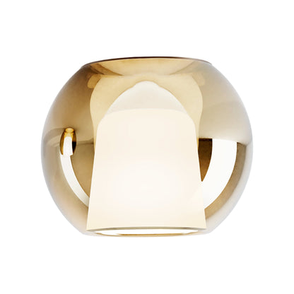 Glo Ceiling / Wall Light in Matt Bronze/Gold (Medium).