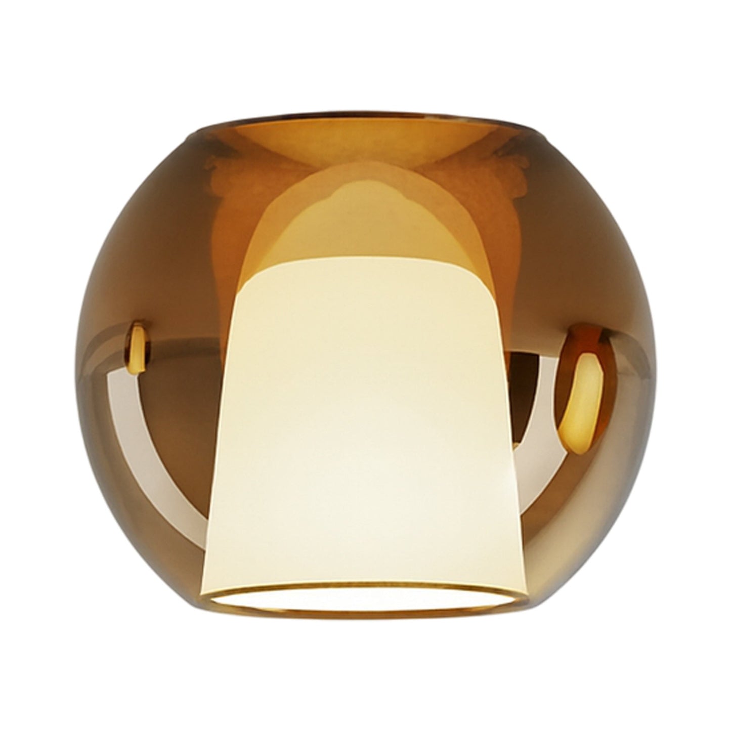 Glo Ceiling / Wall Light in Matt Bronze/Bronze (Large).