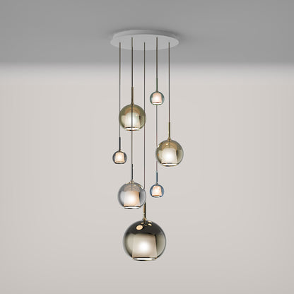 Glo Multi-Light Pendant Light in Detail.
