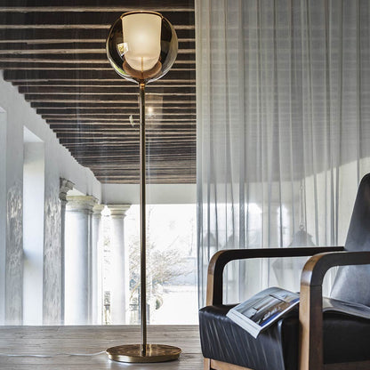 Glo Floor Lamp in living room.