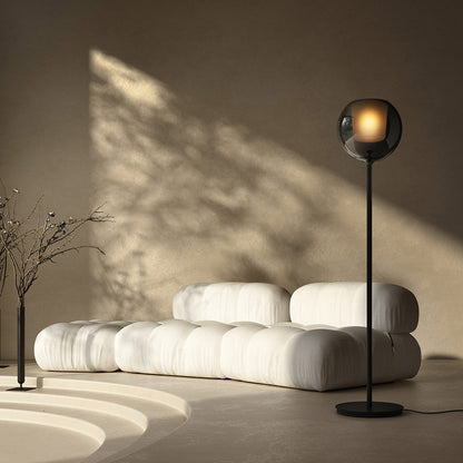 Glo Floor Lamp in living room.