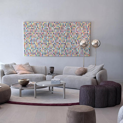Glo Floor Lamp in living room.