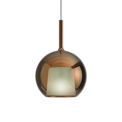 Glo Maxi Pendant Light in Bronze.