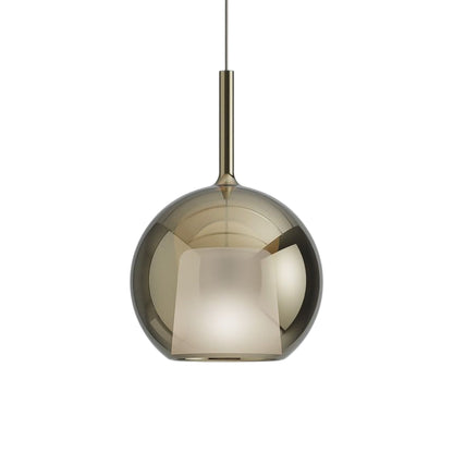Glo Maxi Pendant Light in Gold.