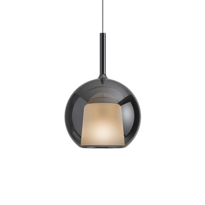Glo Pendant Light in Black (Medium).
