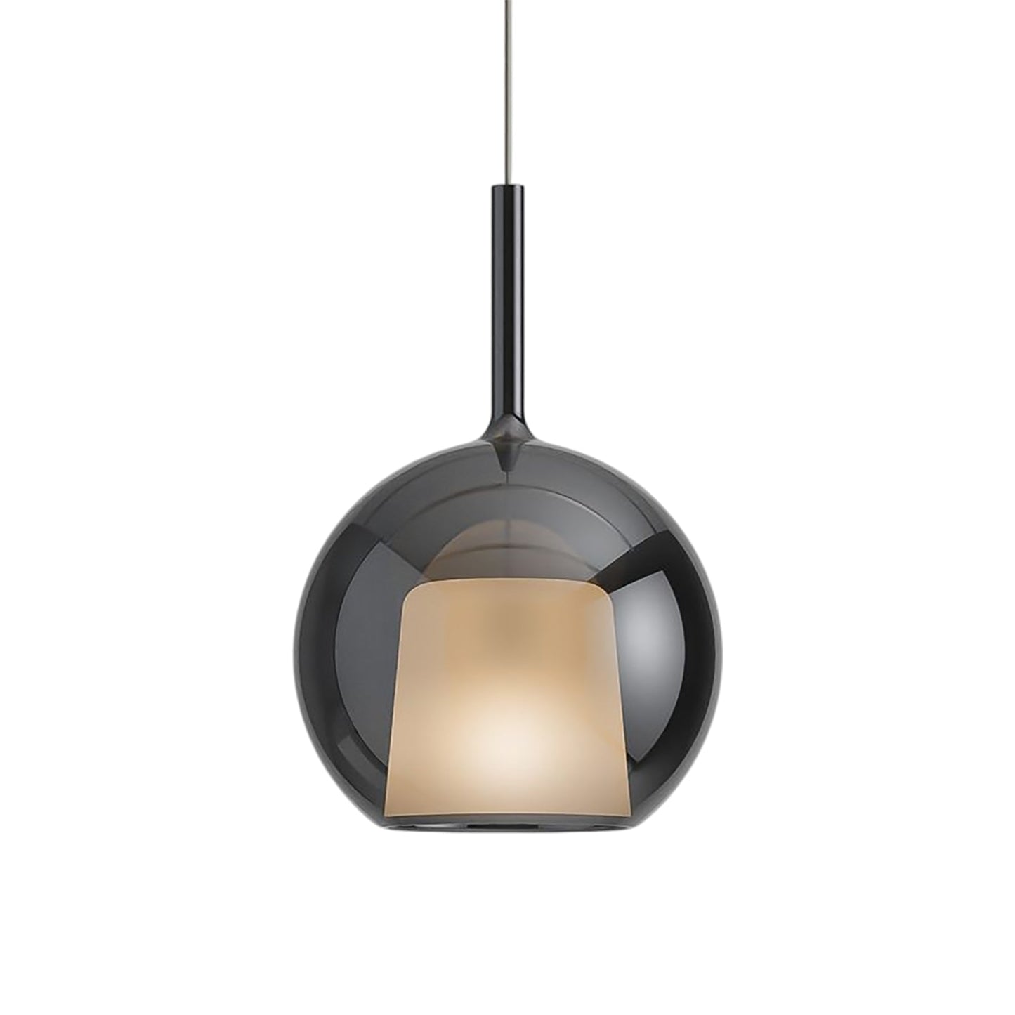 Glo Pendant Light in Black (Large).