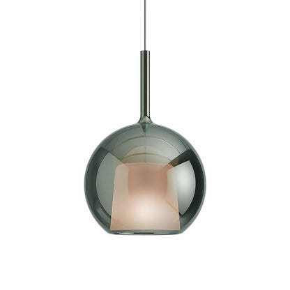 Glo Pendant Light in Green (Large).
