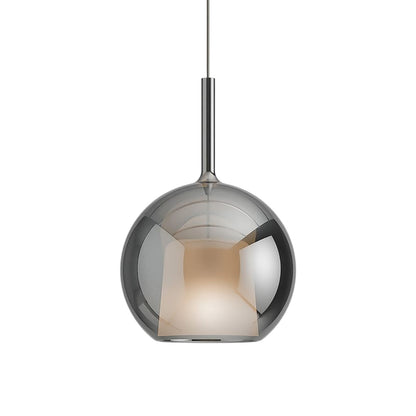 Glo Pendant Light in Silver (Large).