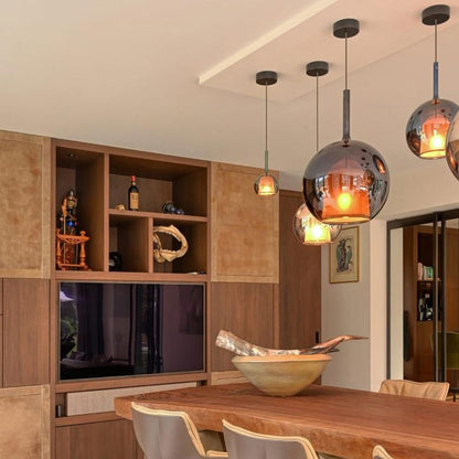 Glo Pendant Light in dining room.