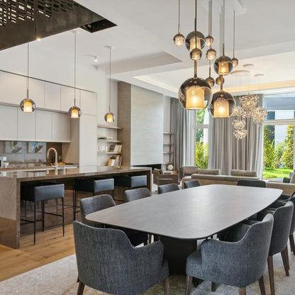 Glo Pendant Light in dining room.