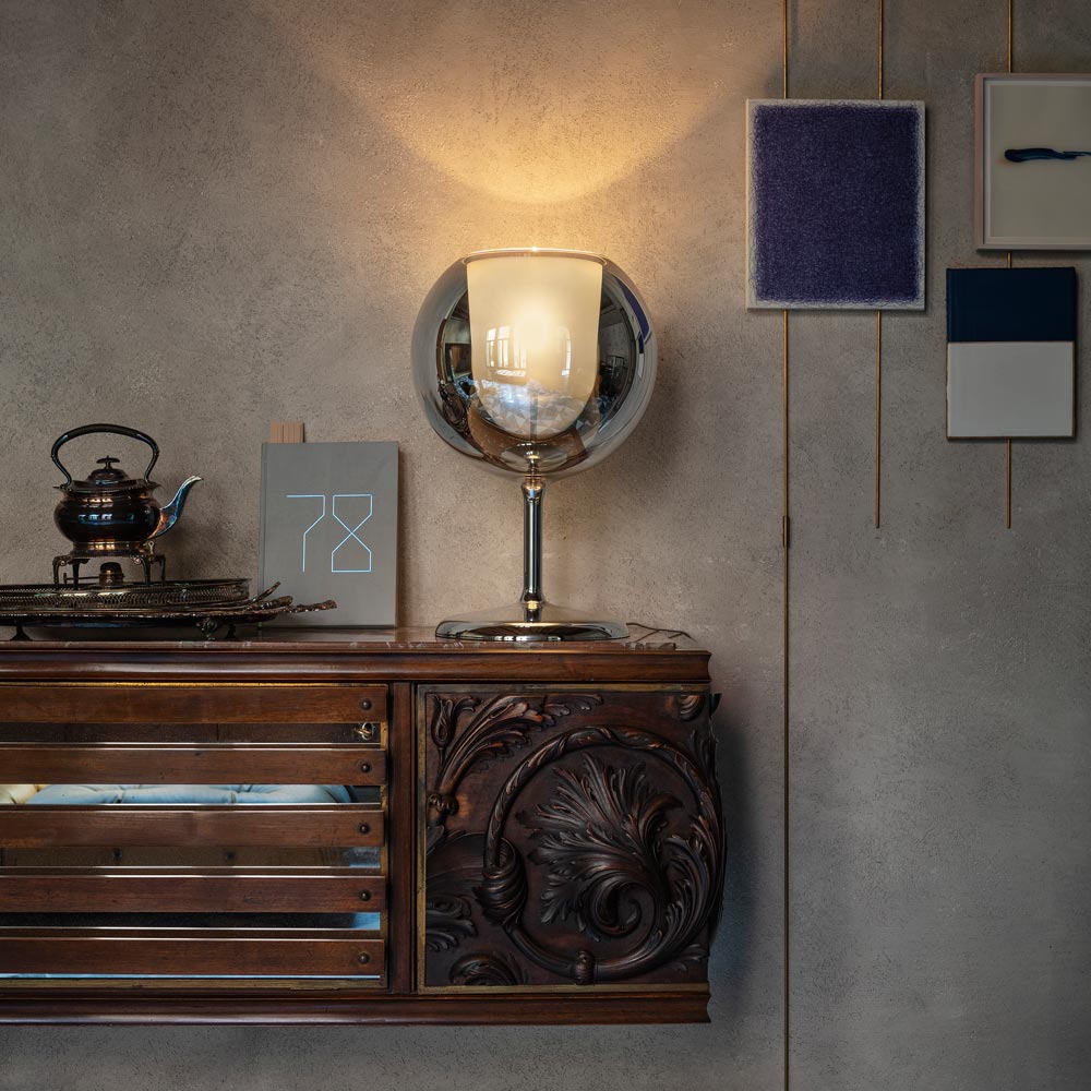Glo Table Lamp in living room.