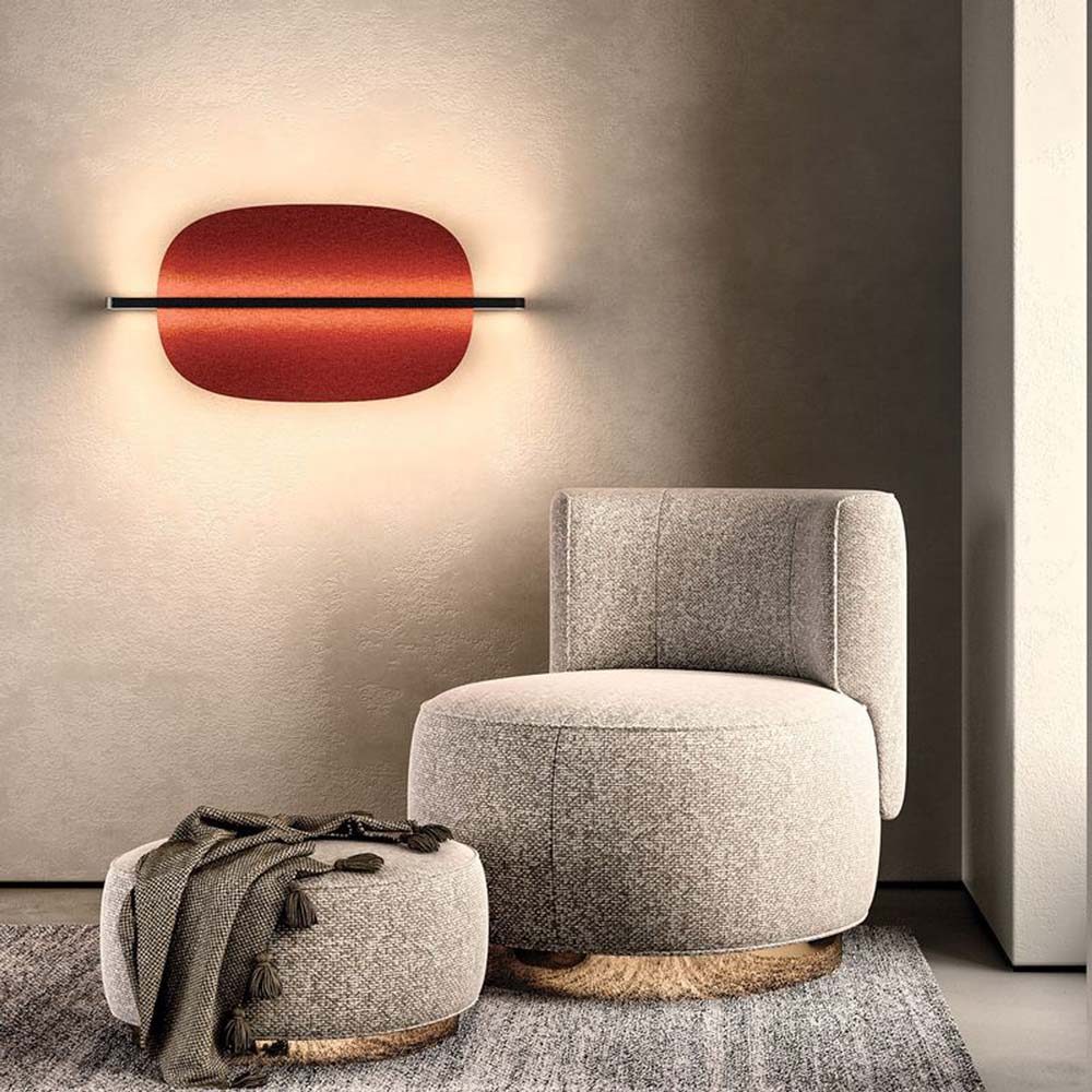 Hang Out LED Wall Light in living room.