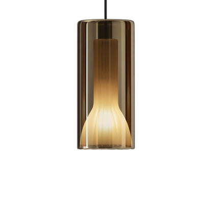 Lit Pendant Light in Gold (Small).