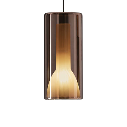 Lit Pendant Light in Violet (Medium).