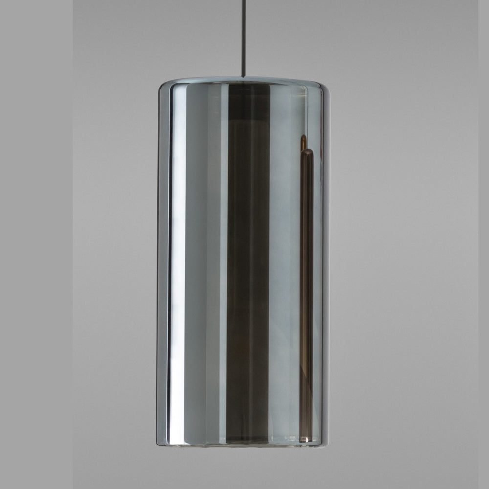 Lit Pendant Light in Detail.