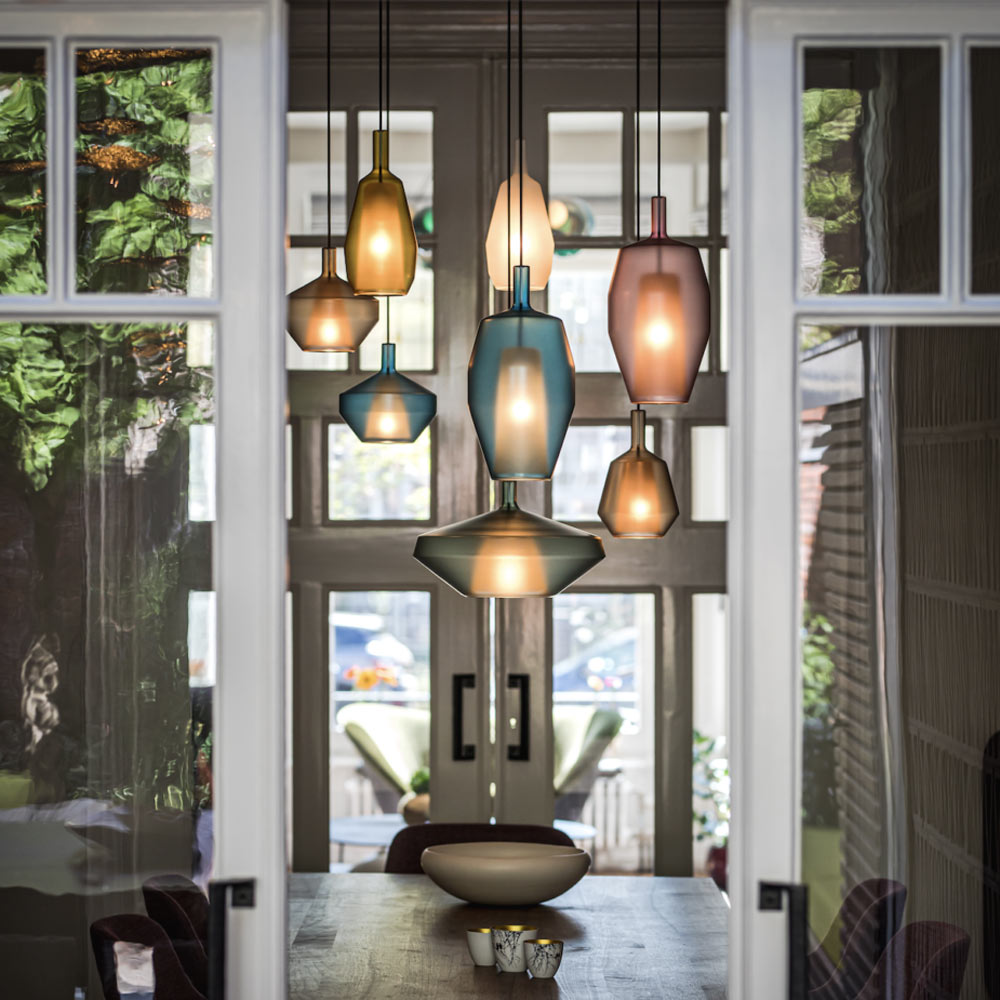 MoM Multi-Light Pendant Light in dining room.