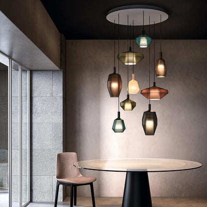 MoM Multi-Light Pendant Light in dining room.