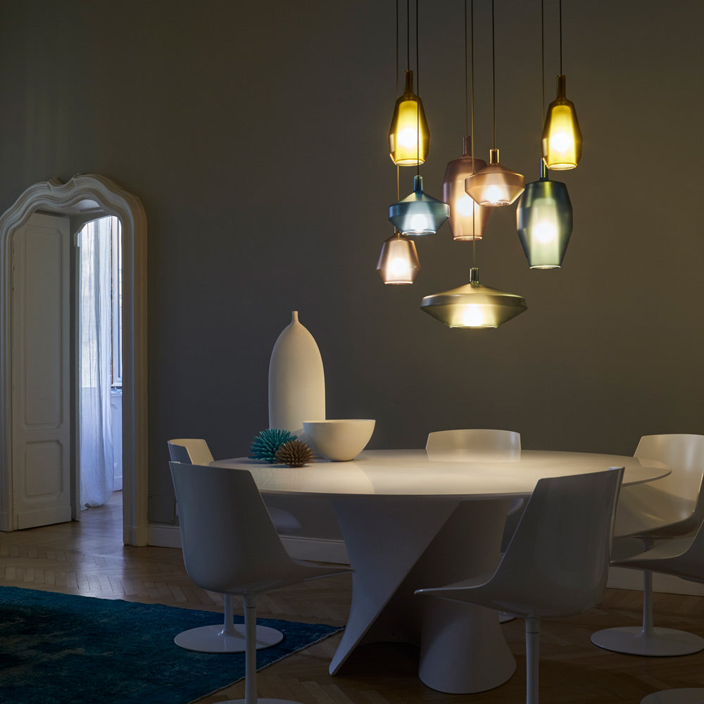 MoM Multi-Light Pendant Light in dining room.