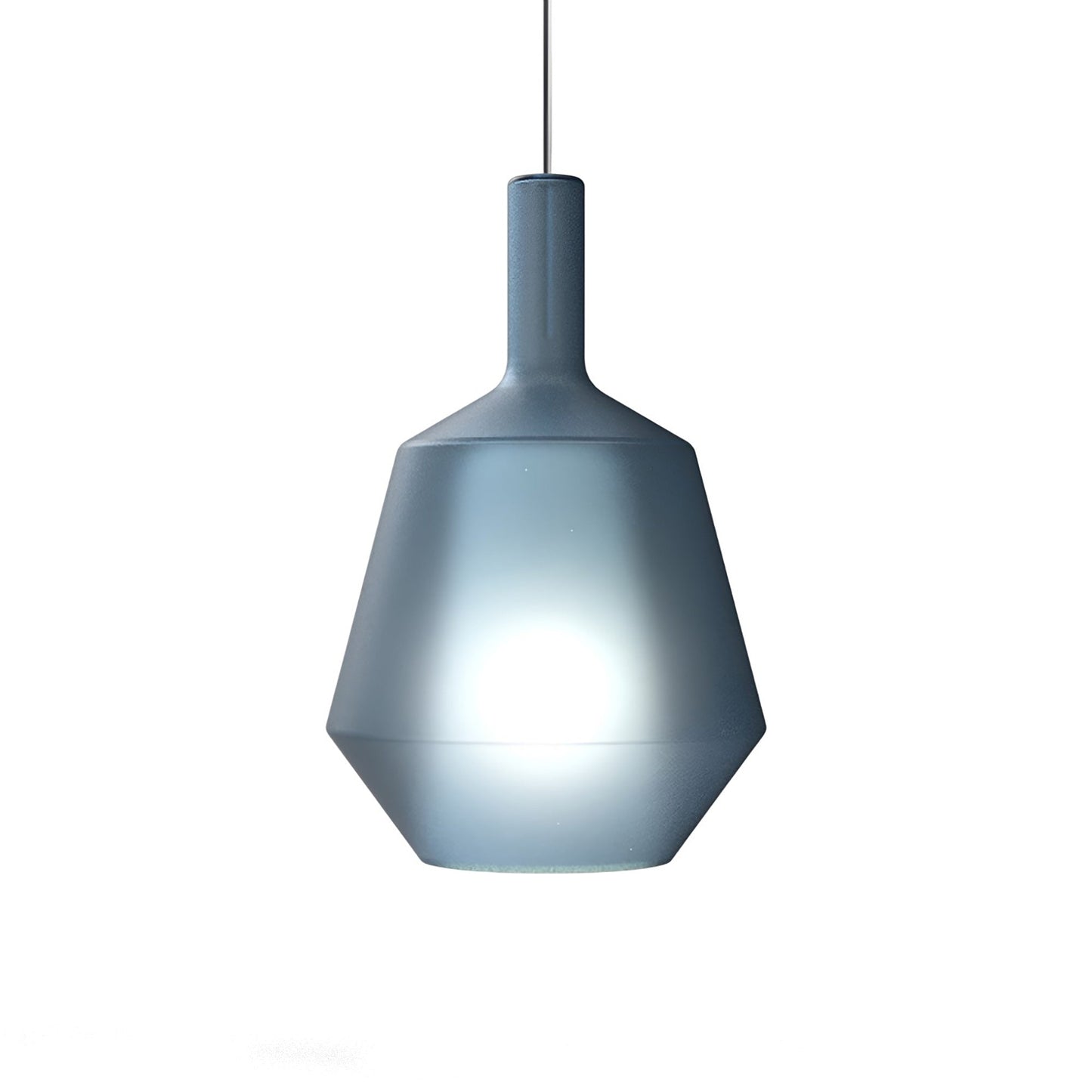 Mom Fatty Pendant Light in Matt Blue Avio.