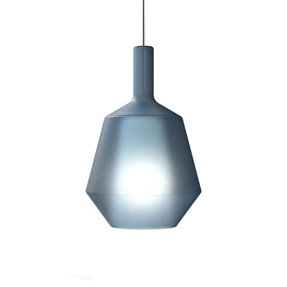 Mom Fatty Pendant Light in Matt Blue Avio.