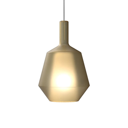 Mom Fatty Pendant Light in Matt Mustard.