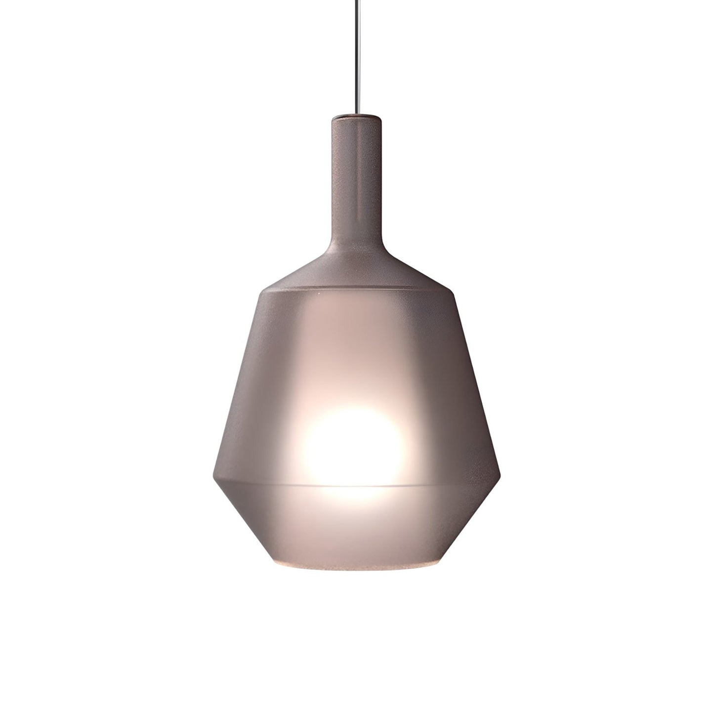 Mom Fatty Pendant Light in Matt Powder Pink.