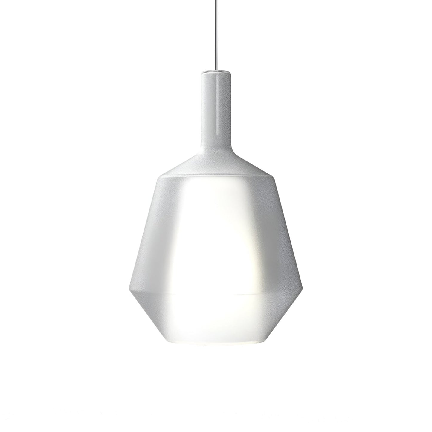 Mom Fatty Pendant Light in Matt White.