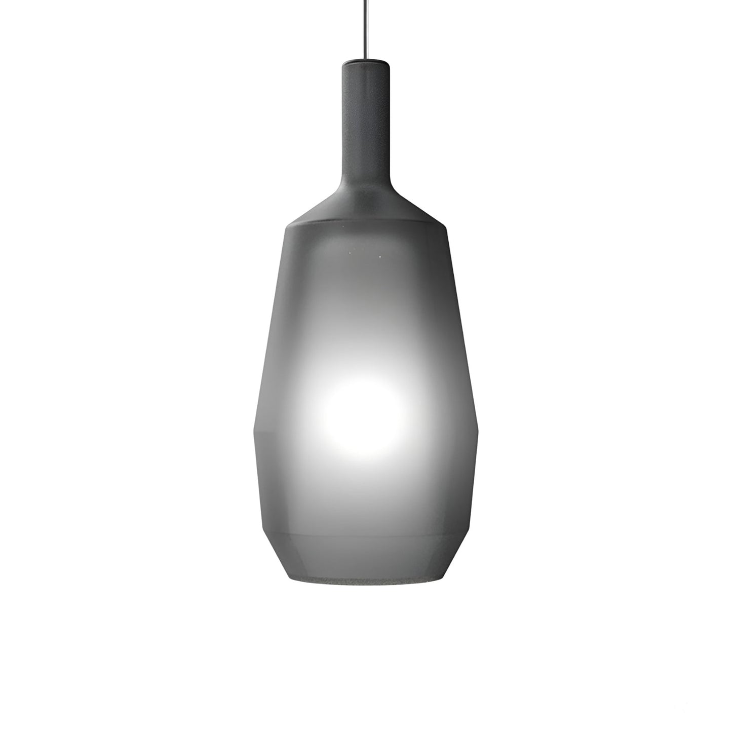 Mom Slim Pendant Light in Matt Black.