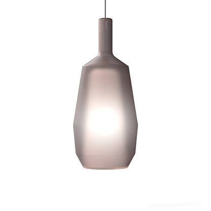 Mom Slim Pendant Light in Matt Powder Pink.