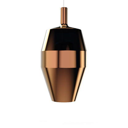 Mom Tall Pendant Light in Glossy Bronze.