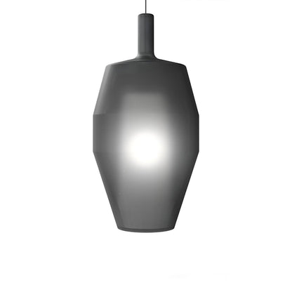 Mom Tall Pendant Light in Matt Black.