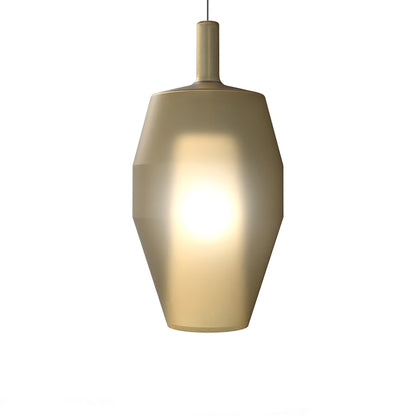 Mom Tall Pendant Light in Matt Mustard.